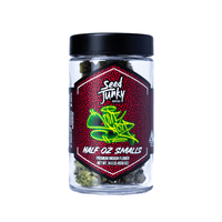 A photograph of Seed Junky Smalls Flower 14g Sativa Sour Shotz