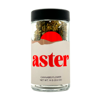 A photograph of Aster 14g Smalls Sativa Mango Haze