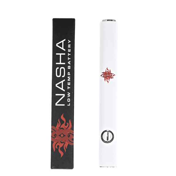 A photograph of Nasha Low Temp Brand Vape Battery