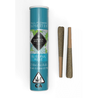 A photograph of Garden Society Preroll 0.375g Indica Modified Grapes 2pk 0.75g