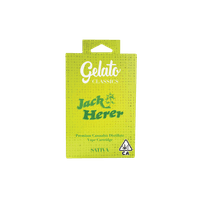 A photograph of Gelato Classics Cartridge 1g Sativa Jack Herer