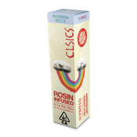 A photograph of CLSICS Rosin Preroll 0.7g Hybrid Rainbow Beltz