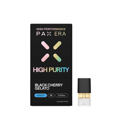 PAX High Purity THC Pod 1g Indica Black Cherry Gelato