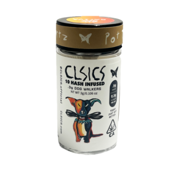 A photograph of CLSICS Hash Preroll 10pk Sativa Pot Tartz