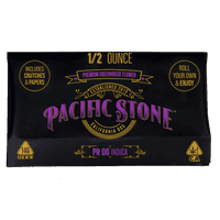 A photograph of Pacific Stone Roll Your Own Sugar Shake 14.0g Pouch Indica PR OG