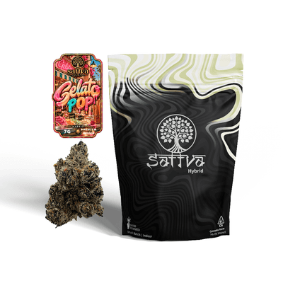 Sattva Cannabis Flower 7g Hybrid Gelato Pop