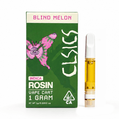 CLSICS Live Rosin Cartridge 1g Indica Blind Melon