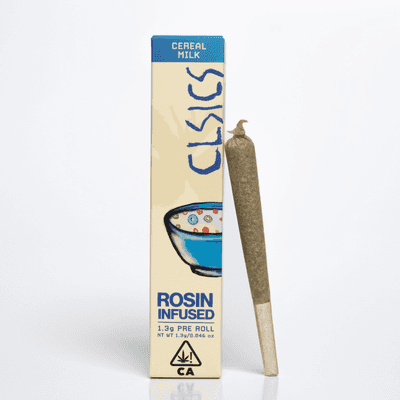CLSICS Rosin Preroll 1.3g Indica Cereal Milk