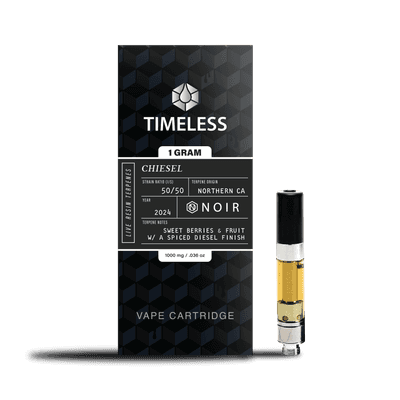 Timeless Cartridge Noir 1g Hybrid Chiesel