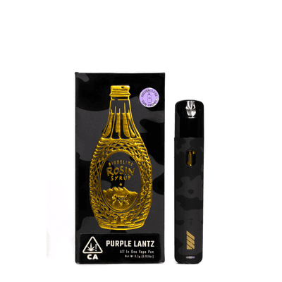 Arcata Fire T1 100% Live Rosin All-In-One Vape 0.5g Indica Purple Lantz