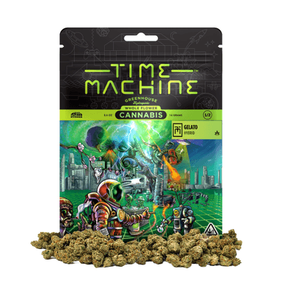 Time Machine Flower 14g Hybrid Gelato 8ct
