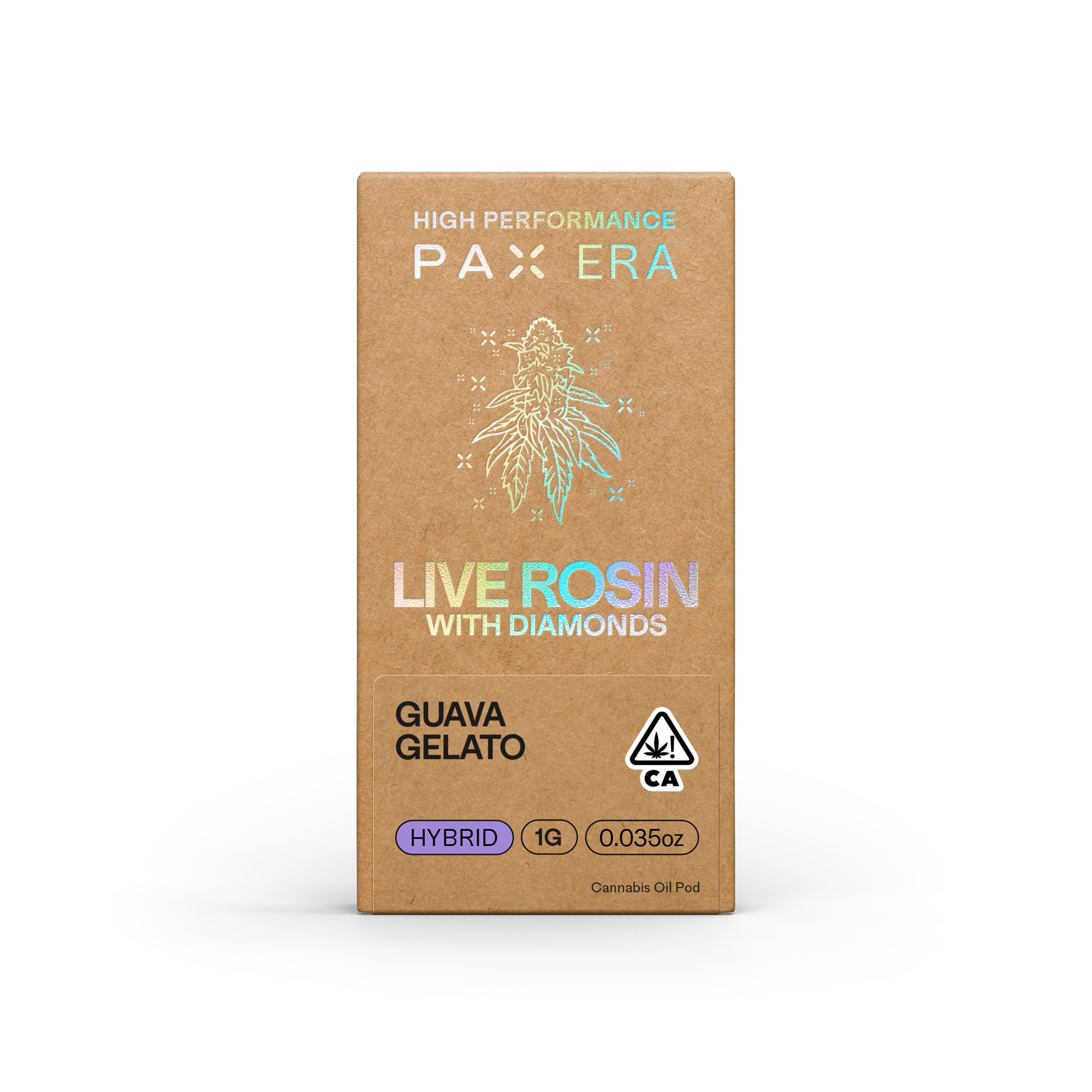 A photograph of PAX Live Rosin Pod 1g Hybrid Guava Gelato