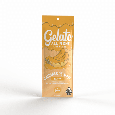 Gelato Live Rosin All-In-One 1g Cannalope Haze