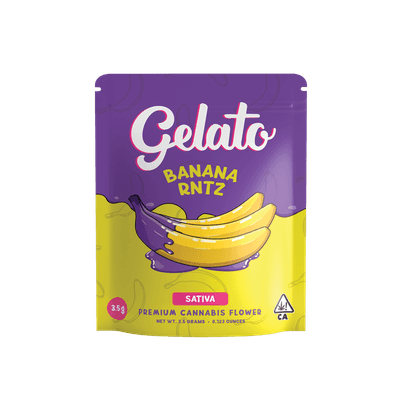 Gelato Flower 3.5g Sativa Banana Rntz