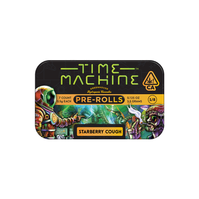 Time Machine Preroll 7pk Sativa Starberry Cough