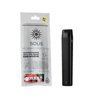 A photograph of Solis All-in-One Vape 1g Sativa Sweet Strawberry