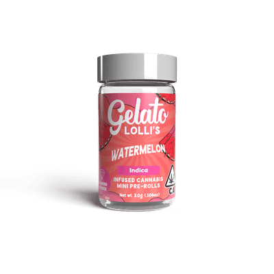 Gelato Lolli's 5pk Infused Mini Preroll .6g Indica Watermelon