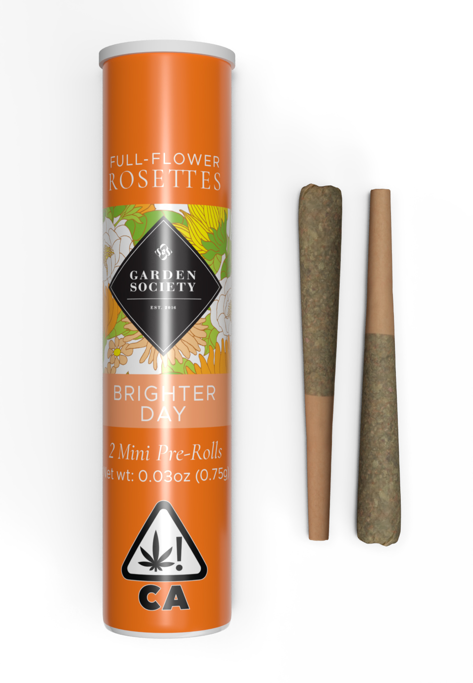 A photograph of Garden Society Pre-Roll 0.375g Sativa Red Velvet 2pk 0.75g