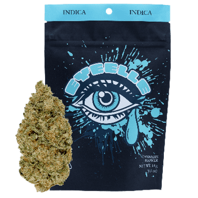 Eyeelle Black Flower 14g Indica Blackberry Kush 8ct