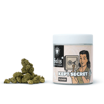 Solis Flower 14g Indica Kept Secret