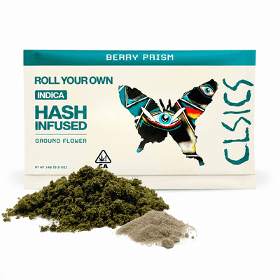 CLSICS Hash Infused Roll Your Own 14g Indica Berry Prism