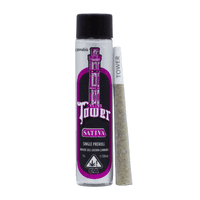 A photograph of Source Preroll Tower 1g Sativa Classic Jack 1pk