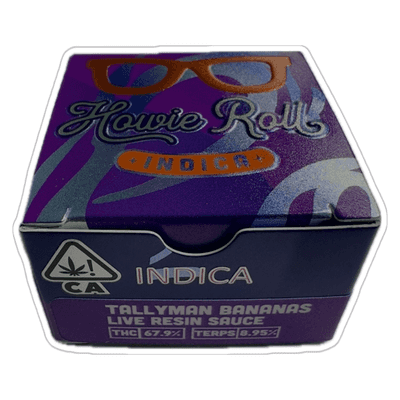 Howie Roll Live Resin 1g Indica Talllyman Bananas