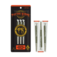 A photograph of Pacific Stone Preroll 1.0g Sativa Variety 3-Pack 3.0g