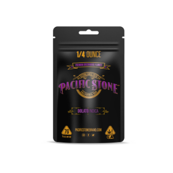 A photograph of Pacific Stone Flower 7.0g Pouch Indica Dolato