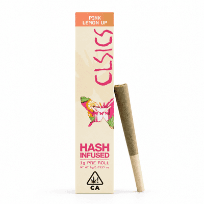 CLSICS Hash Preroll 1g Hybrid Pink Lemon Up