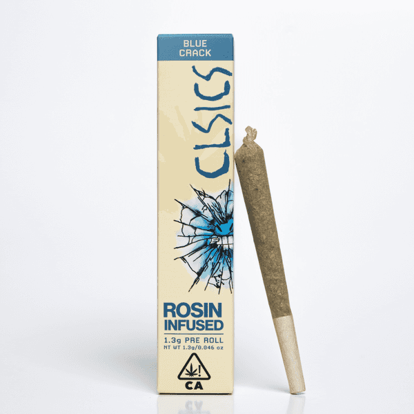 A photograph of CLSICS Rosin Preroll 1.3g Sativa Blue Crack