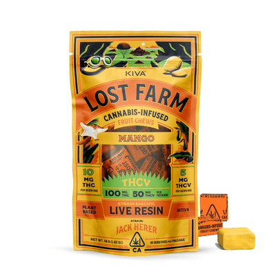 Lost Farm Chews Mango Jack Herer THCv 10:5