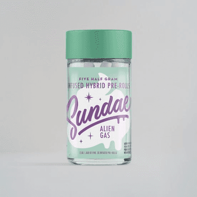 Sundae Infused Preroll 5pk 2.5g Hybrid Alien Gas