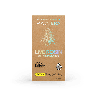 PAX Live Rosin Pod 1g Sativa Jack Herer