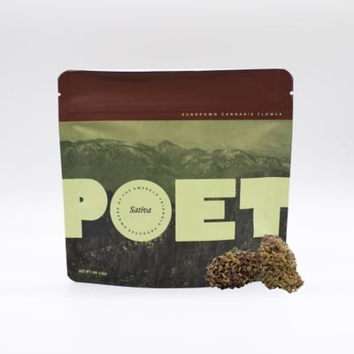 POET Flower 14g Sativa Pineapple Afghani