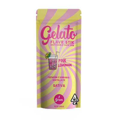 Gelato Flavors All-In-One 1g Sativa Pink Lemonade 10pk