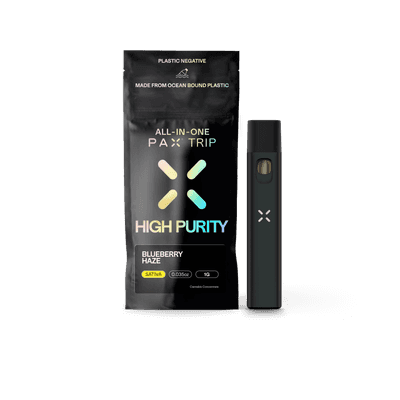 PAX Trip All-In-One High Purity THC 1g Sativa Blueberry Haze