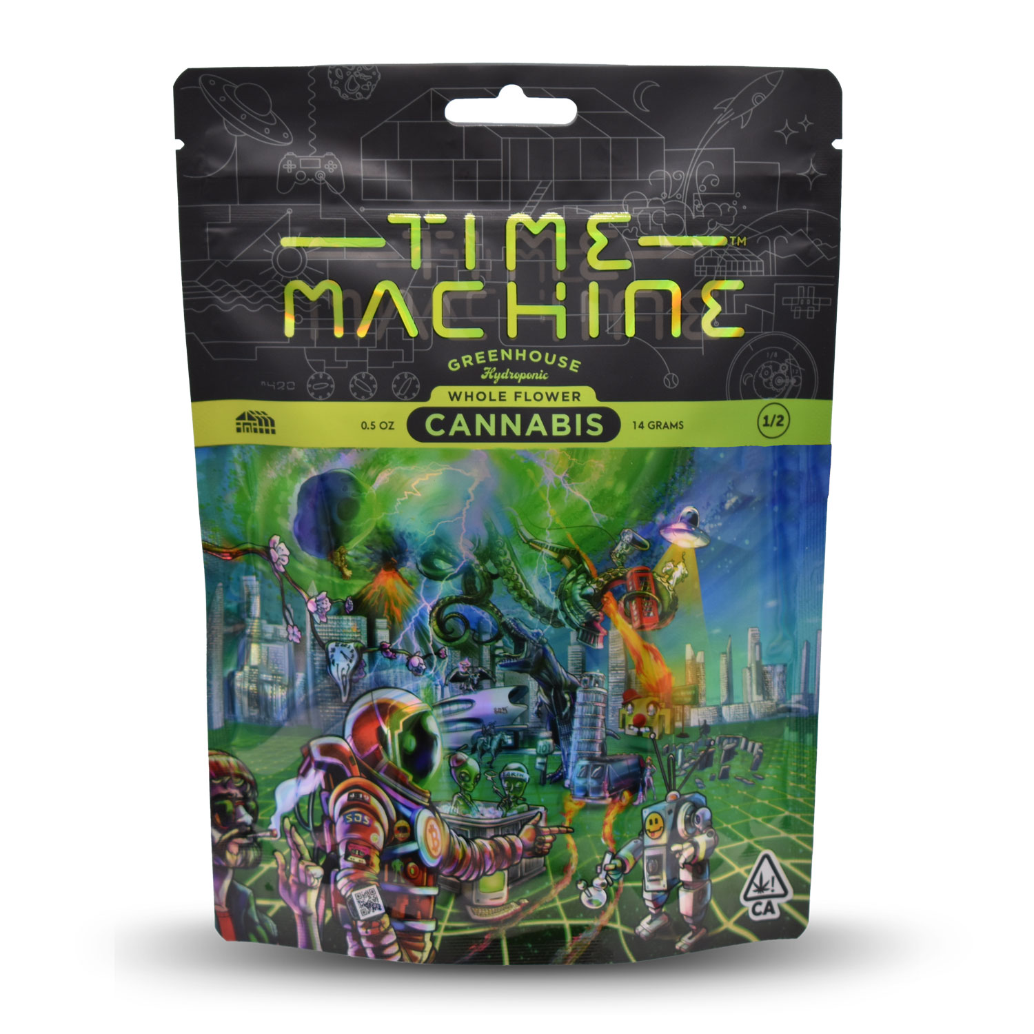 A photograph of Time Machine 14g Cereal Milk (8ct)