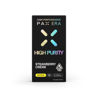 A photograph of PAX High Purity THC Pod 1g Sativa Strawberry Creme