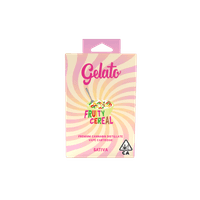 A photograph of Gelato Flavors Cartridge 1g Sativa Fruity Cereal