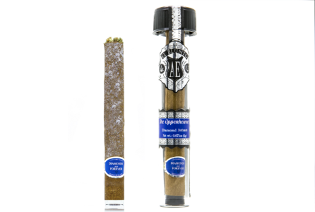 A photograph of El Blunto Platinum Diamond Blunt 2g Indica The Oppenheimer