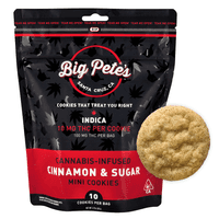 A photograph of Big Pete's Cinnamon & Sugar 10pk Indica 100mg