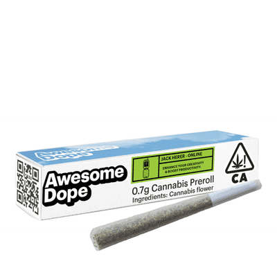 Awesome Dope Preroll 0.7g Sativa Jack Herer
