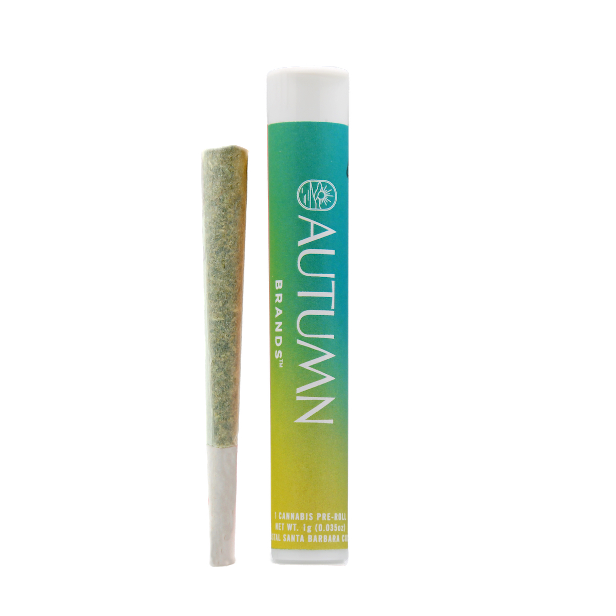 A photograph of Autumn Brands Preroll 1g Sativa Volume Up