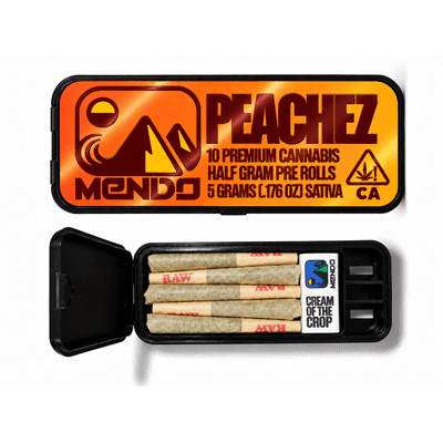 Mendo Preroll 0.5g Sativa Peachez 10pk 5.0g