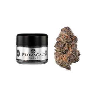 A photograph of FloraCal Flower 3.5g Hybrid Red Boolz