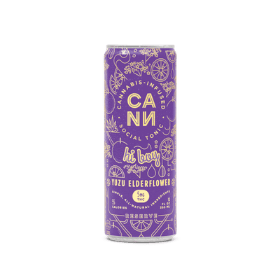 CANN Hi Boys Yuzu Elderflower 4pk