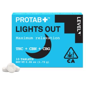 A photograph of Level Protab Lights Out