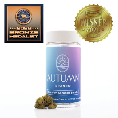 Autumn Brands Smalls Flower 14g Indica Purple Carbonite