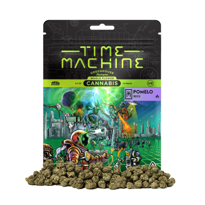 Time Machine Flower 14g Indica Pomelo 8ct